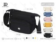 Women's Taslon <b>Shoulder</b> Bag 7 Inch Waterproof Single <b>Strap</b> Minimalist All Seasons - Product Image 1