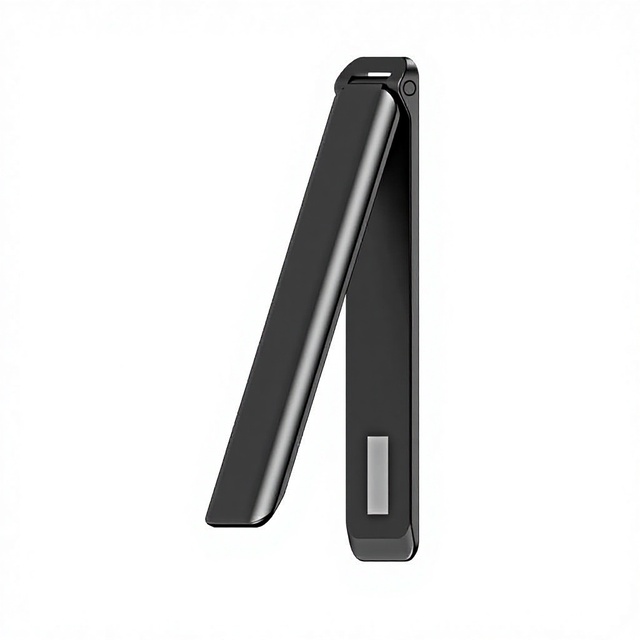 Ultra-thin Magnetic Foldable Mobile Phone Stand Invisible Desk Portable Adhesive Pad Metal Solid Creative Cute Simple Universal