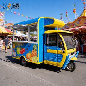 Delicioso Triciclo de Comida, Carrito de Desayunos, Triciclos Eléctricos, Camiones de Comida, Carro de Comida de Tres Ruedas, Puesto Móvil de Comida - Product Image 4