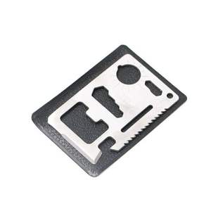 Wholesale Industrial & <b>DIY</b> Grade Pocket Survival <b>Tool</b> Metal Card <b>Tools</b> with OEM & ODM Customization Support - Product Image 1