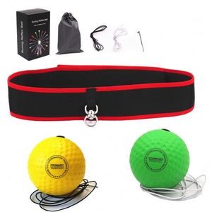 Nuevo Producto: Pelotas de Reflejos para Boxeo con Banda para la Cabeza, Entrenamiento Deportivo de Velocidad, Golpeo, Lucha y Reacción - Product Image 1