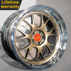 Rines OEM LMR de Aleación Forjada de <span class=keywords><strong>2</strong></span> Piezas, 17-26 Pulgadas, Cóncavos Profundos Cromados, 5x112 5x114.3 5x120 para Automóviles de Pasajeros BMW M3 M4 y Audi - Product Image 2