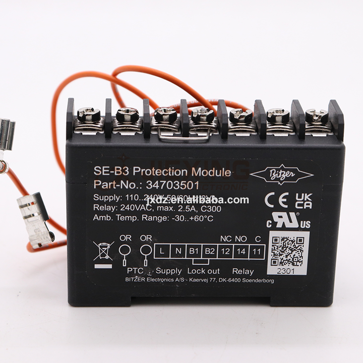 Bitzer Electronic Compressor Protection Module SE-B3 Protection Module for Bitzer Compressors - Part No. 34703501 ...