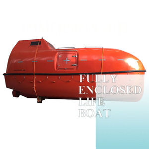 Bateau de sauvetage en fibre de verre entièrement fermé, auto-redressant, ultra-grande capacité (80 personnes, 8,5 m) - Product Image 5
