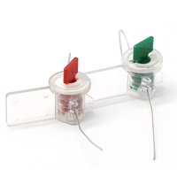 Sceau de sécurité anti-effraction en fil torsadé de 20 cm en polycarbonate/PP pour compteurs électriques et d'eau
