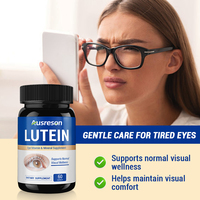 Ausreson OEM Gélules d'Extrait de Souci et d'Éster de Lutéine pour la Santé Oculaire, Suppléments Vitaminiques pour la Vision, Gélules de Lutéine et de Zéaxanthine pour les Yeux