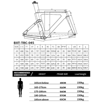 Rangka Sepeda Track 700C BXT Road Triathlon Sepeda Rangka Karbon BXT Fixed Gear Frames FG Serat Karbon OEM Raw TT Bike Frame Set