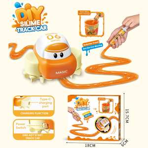 LK Toys Auto Seguiline Induttiva Magica, Macchina da Corsa Fai-da-te per Slime, Auto Giocattolo Automatica che Segue la Linea di <span class=keywords><strong>Disegno</strong></span>, Regalo Creativo per Bambini - Product Image 5