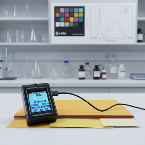 Spectrophotomètre Sensegood Instruments 400-700nm, spectromètre visible, analyseur de couleur, résolution 1nm pour une valeur de couleur absolue - Product Image 3