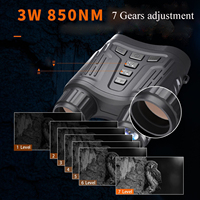 Jumelles de vision nocturne de chasse numériques 4K étanches à mise au point manuelle personnalisées Vision nocturne longue portée de jour comme de nuit