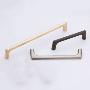 WEKIS Zinc Alloy Minimalist Bedroom Cabinet Pull Furniture Drawer Handle for Kitchen Cabinets & Wardrobe-Durable Metal Handles - Product Image 5