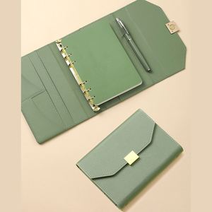 New Arrival Custom Luxury Business Office <b>Refillable</b> Stationery Diary Pu <b>Leather</b> Magnetic A5 Journal <b>Notebook</b> - Product Image 6