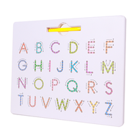 Jouets éducatifs pour enfants, 1 ensemble de jouets pour l'écriture et de peinture, planche à dessin magique magnétique effaçable