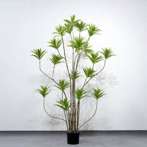 Plantas verdes simuladas, grandes palmeras de interior dispersas, paisaje de jardín, plantas artificiales biomiméticas - Product Image 2