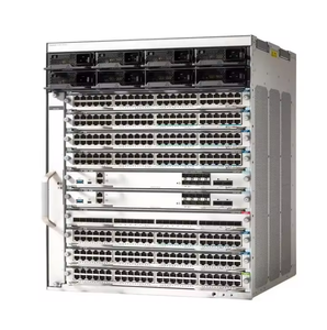 Commutateur réseau d'entreprise haut de gamme Cisco Catalyst 9400 Series C9407R à 7 emplacements, 10 RU, avec SNMP et QoS - Product Image 1