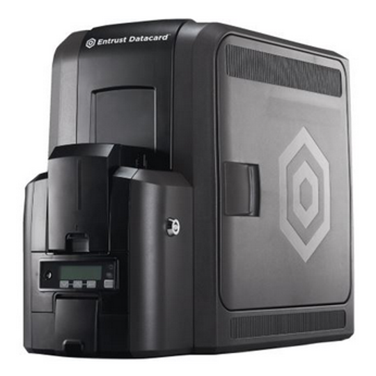 Datacard Retransfer Card Printer CR805 Single Sided Over the Edge Printing