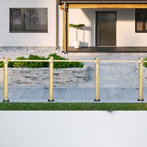 Bamboo Fence Posts Carbonized Color Smooth Surface Anti Uv Outdoor Fence Round Shape Custom Made - Product Image 2