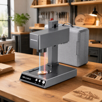 Machine de gravure laser M4 Pro, graveur et découpeur portable pour bois, cuir, acrylique, métal, pierre, cadeaux personnalisés, petit studio