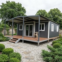 Casa Contenedor Expandible, Estándar Australiano, Casa Pequeña Portátil, Estructura de Acero, Casa Prefabricada con Sistema Eléctrico SAA