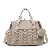 Sac à dos grande capacité multifonctionnel pour maman et bébé, idéal pour les sorties hivernales, élégant et pliable
