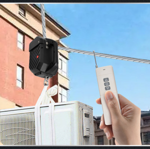 Tali derek listrik jarak jauh untuk pekerjaan ketinggian tinggi mengangkat 400KG <span class=keywords><strong>500KG</strong></span> 300KG instalasi AC katrol penyelamatan - Product Image 5