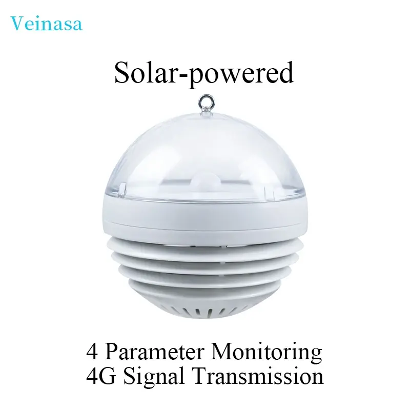 Spherical Plastic Microclimate Instrument 4G Communication ODM ...