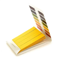 Papier indicateur universel, papier de test complet, papier de test de tournesol, 80 bandelettes, test de pH