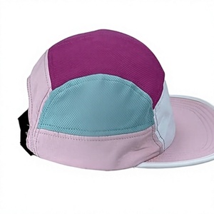 Gorra de Béisbol Unisex de 5 Paneles, Tela Vaquera Sólida, Transpirable, Impermeable, de Nailon Ligero, Multicolor, Informal, para Primavera/Verano - Product Image 1