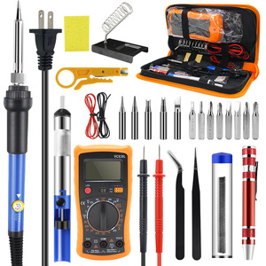 Soldador Eléctrico de 60W 110V 220V con Temperatura Ajustable y Kit de Soldadura para Reparaciones - Product Image 4