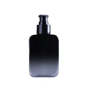 Оптовая продажа, пластиковая пустая Косметическая помпа для очистки лица 150 мл, бутылочка для геля для душа для мужчин