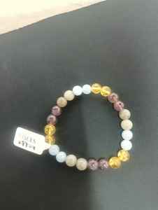 High Quality Beaded <b>Crystal</b> and Natural Stone Tiger Eye Unisex Fashion <b>Bracelet</b> Handmade Bulk Product - Product Image 3