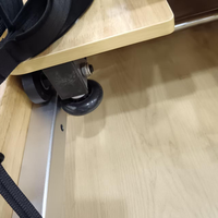 Lit d'entraînement Pilates pliable à domicile, équipement de fitness et d'étirement, machine de Pilates Reformer en chêne durable avec garantie de 3 ans