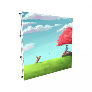 Lớn 8x10ft & 10x10ft gấp Pop Up biểu ngữ hiển thị Backdrop đứng triển lãm tường biểu ngữ thương mại hiển thị Booth tường Pop Up biểu ngữ - Product Image 2