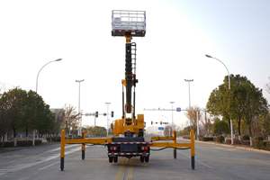 รถกระเช้าติดตั้งบนรถบรรทุกดีเซล HOWO ใหม่ ยกสูง 33 เมตร มาตรฐานไอเสียยูโร 3 และเครื่องยนต์ <150 แรงม้า - Product Image 6