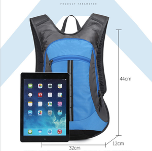 Sac à dos d'hydratation sportif multicolore personnalisé, imperméable, pour les voyages en plein air, le cyclisme, la course à pied, l'équitation, en polyester souple - Product Image 4