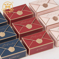Enveloppe couleur chocolat pour mariage, Mini cadeau, enveloppe pour la mariée et le marié, Logo personnalisable, coffret pour bonbons de mariage, 50 pièces
