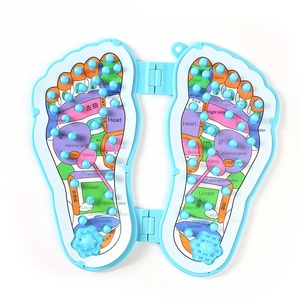 Presse à doigt pliable Instrument de <span class=keywords><strong>massage</strong></span> des pieds Acupoint Soins de santé ménagers Réflexologie Tapis de <span class=keywords><strong>massage</strong></span> des pieds - Product Image 1