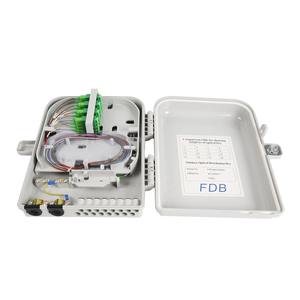 صندوق توزيع ألياف بصرية خارجي مقاوم للماء بـ 4 أو 8 أو 12 أو 16 أو 24 منفذ مع موصلات SC ومقسم - Product Image 1