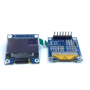 0.96 0.96 "นิ้ว <span class=keywords><strong>OLED</strong></span> โมดูลจอแสดงผลสีขาวสีฟ้าสีเหลืองสีฟ้า<span class=keywords><strong>128X64</strong></span> <span class=keywords><strong>OLED</strong></span> <span class=keywords><strong>I2C</strong></span> IIC ไดร์เวอร์ชิป SSD1306 - Product Image 1