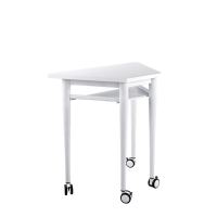 Table de Collage Trapézoïdale Mobile, Étagère, Mobilier Scolaire, Table Pliante, Bureau, Table Intelligente pour Salle de Classe, Table d'Étude, Table de Formation pour Étudiants