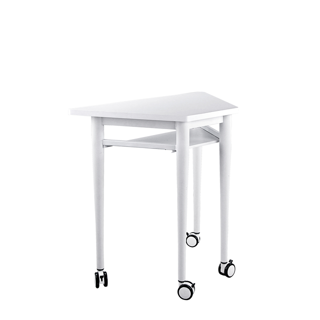 Movable Trapezoidal Splicing Table Bookshelf School Furniture Foldable Table Desk Smart Classroom Study Student Training Table