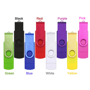 Nhà Cung Cấp Tốc Độ Cao Công Suất Thực 64G 128GB Mini Xoay OTG USB Flash Drive Biểu Tượng Tùy Chỉnh Chất Lượng Cao Pendrive - Product Image 5