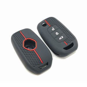 Housses de clé de voiture en silicone pour Renault Logan II Arkana Sandero Stepway <span class=keywords><strong>Clio</strong></span> <span class=keywords><strong>5</strong></span> 2020 2021 Captur Koleos Kadjar - Product Image 2