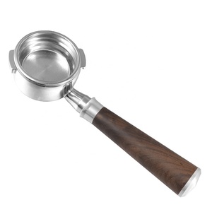 ขายส่ง ที่กรองกาแฟแบบไม่มีก้น <span class=keywords><strong>Gaggia</strong></span> <span class=keywords><strong>Classic</strong></span> ขนาด 58 มม. ทำจากสแตนเลส ด้ามจับไม้ เป็นมิตรกับสิ่งแวดล้อม มีสินค้าในสต็อก - Product Image 2