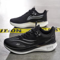 Chaussures de course décontractées ultra légères, semelles souples amortissantes, chaussures de sport respirantes et légères, chaussures de course pour hommes