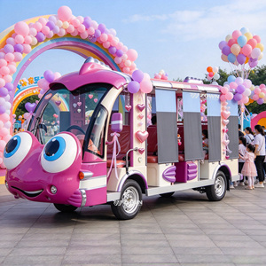 Autobús Turístico Eléctrico de Dos Pisos con Techo Abierto ZOWN, 18 Asientos, Estructura Estable, Alimentado por Batería, para Turismo Panorámico Urbano - Product Image 1