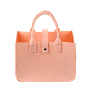 Venta al por mayor de bolsas de fieltro de tamaño pequeño multicolor bolsas de compras con logotipo personalizado - Product Image 3