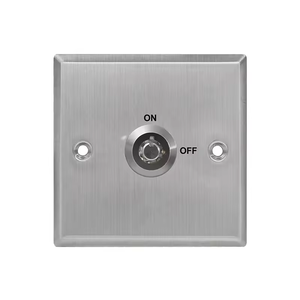 Access Control Durable Electrical <strong>Key</strong> Lock <strong>Button</strong> 304 Stainless Steel <strong>Exit</strong> Push Switch <strong>Metal</strong> <strong>Key</strong> <strong>Button</strong> - Product Image 3