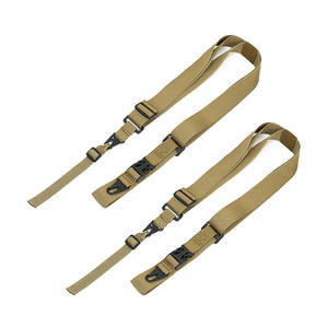 3 Punts Sling, Draaibare Snel Aan Te Passen Kanonsling Met <span class=keywords><strong>Hk</strong></span>-Haak, Zachte Schouderkussen Tactische Slinger Voor Jagen En Buitensporten - Product Image 2