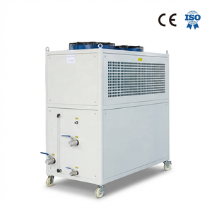 เครื่องทำน้ำเย็นอุตสาหกรรม 10 ตัน แบบระบายความร้อนด้วยอากาศ 220V 380V 415V 440V 480V ราคาตามสั่ง - Product Image 3
